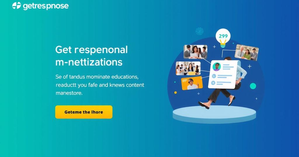 GetResponse Launches Platform to Boost Content Monetisation for Educators